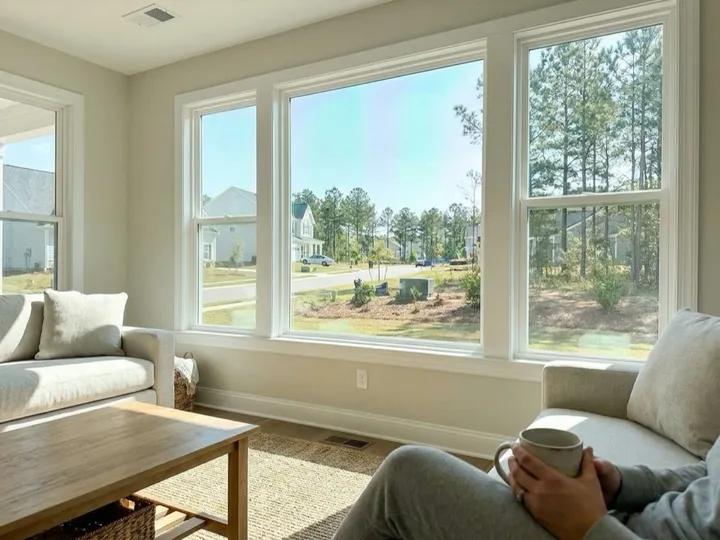 Low-E coated insulated glass unit upgrade in an existing window frame