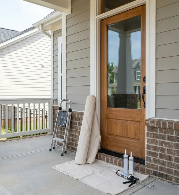 Draft sealing visit wrapped up at a North Carolina home