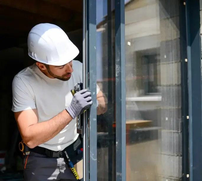WowFix technician re-installing a window sash after balance replacement
