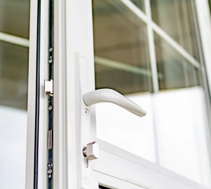 Window lock and handle serviced during a whole-house hardware visit
