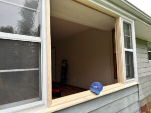 rotten window frame repair