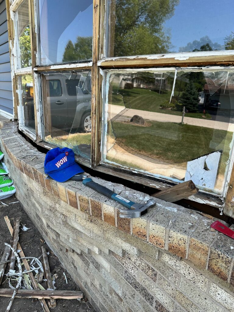 Rotted window repair