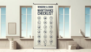 window and door maintenance checklist