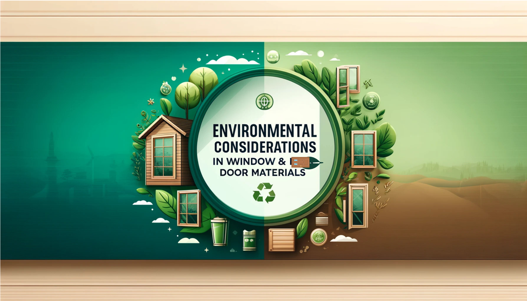 Environmental considerations in window and door materials