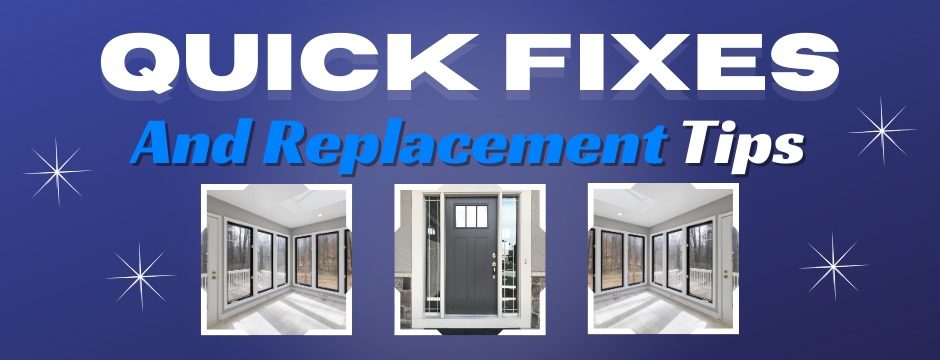 Quick fixes and replacement tips
