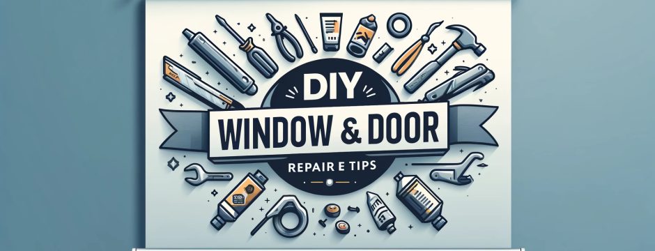 diy window and door repair tips