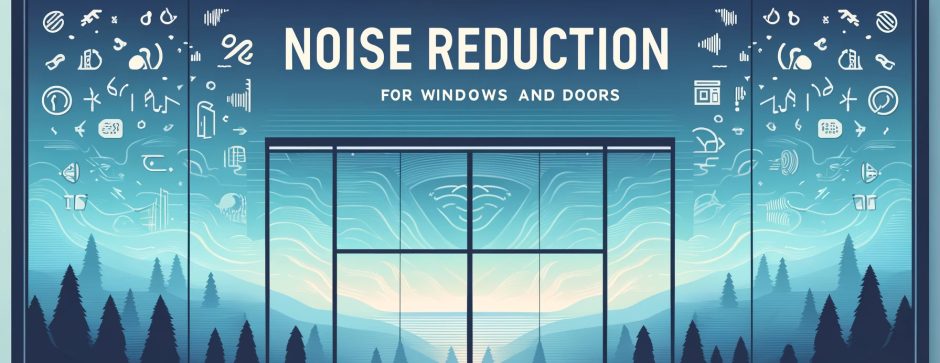 noise reduction solutions for windows and doors