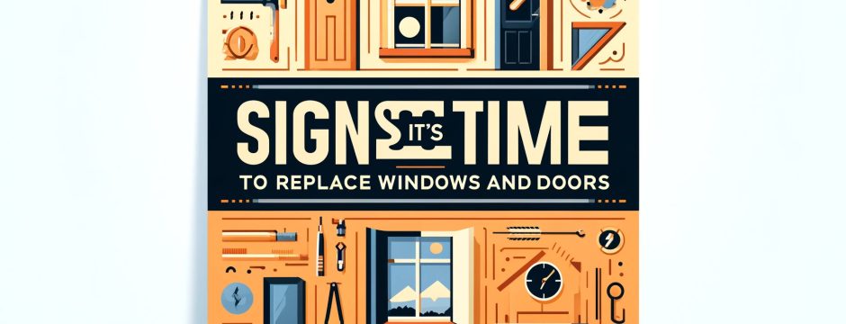 signs its time to replace windows and doors