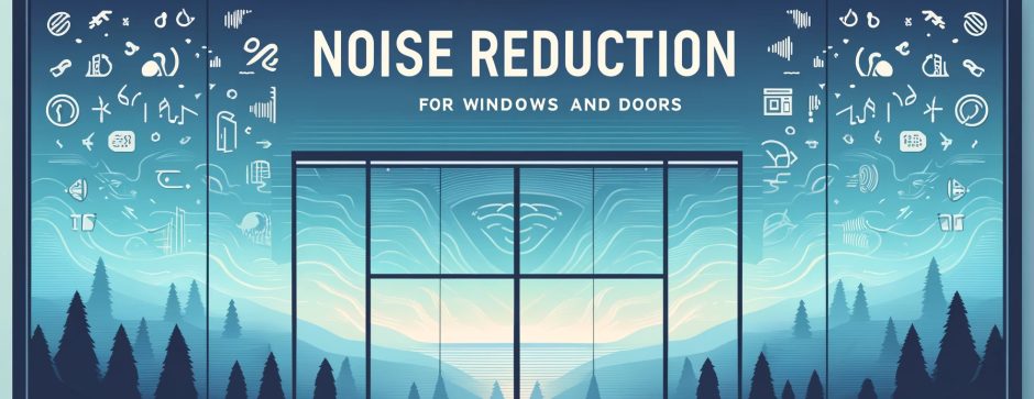 noise reduction solutions for windows and doors noise reduction solutions for windows and doors