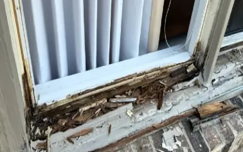 rotten window sill repair