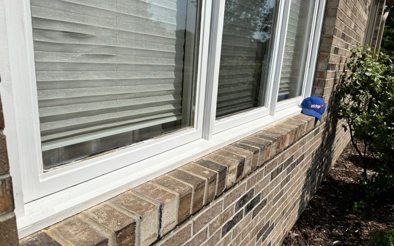 Transformed Window Sill: Before and After Repair by WOWFIX