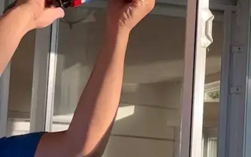 Window caulking